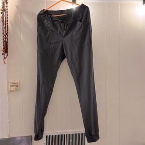 Heart soul jogger scrub pants grey